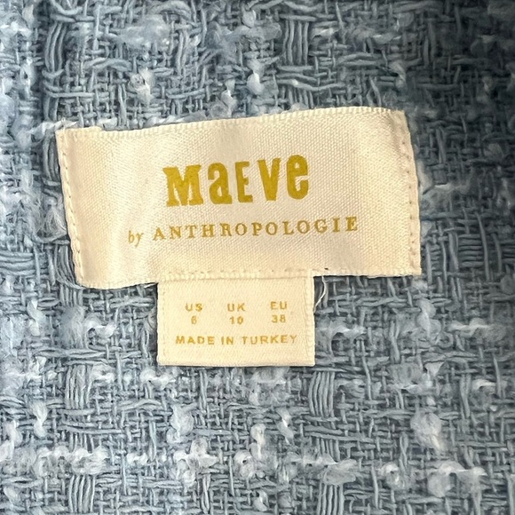 Maeve by Anthropology Sleeveless Tweed Blazer Mini Dress, size 8 & 10 - Picture 10 of 16